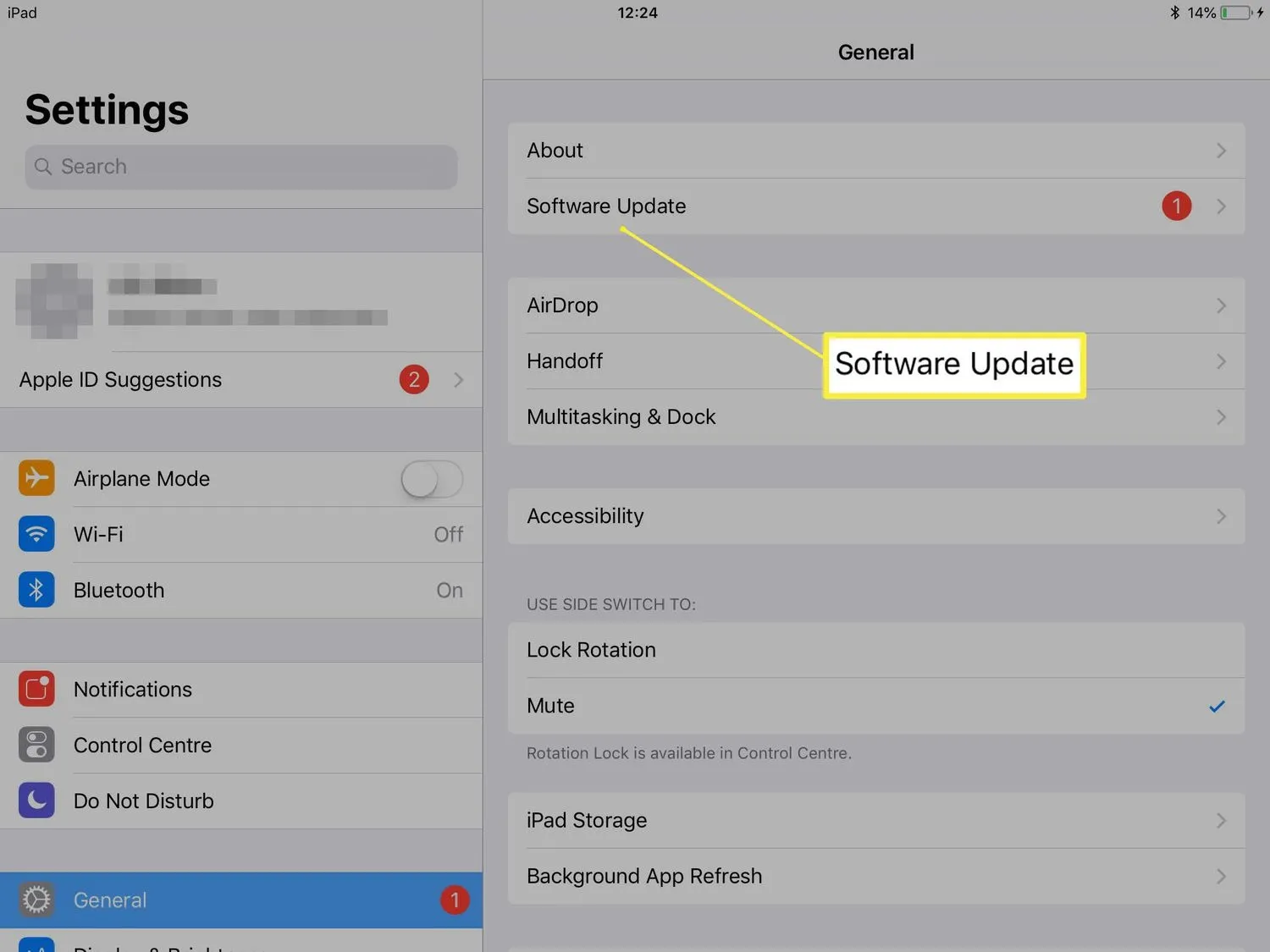 Как обновить iOS на iPad планшете