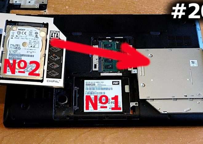 Как в ноутбук установить второй HDD