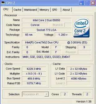 Разгон процессора Core 2 Duo E6850: Пошаговое руководство