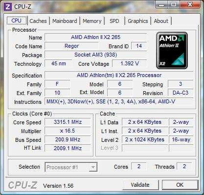 Выбор видеокарты для процессора AMD Athlon II X2 260